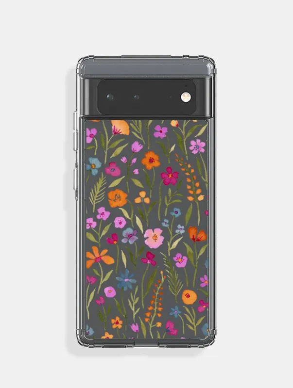 Anna Lau x Skinnydip Whimsical Wildflowers Google Pixel Case sold by Skinnydip London