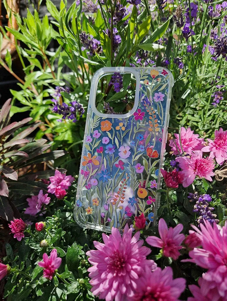 Anna Lau x Skinnydip Whimsical Wildflowers Shock iPhone Case sold by Skinnydip London product image thumbnail 3