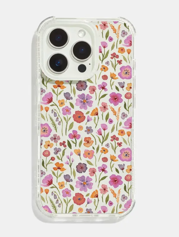 Anna Lau x Skinnydip Blush Bloom Shock iPhone Case sold by Skinnydip London