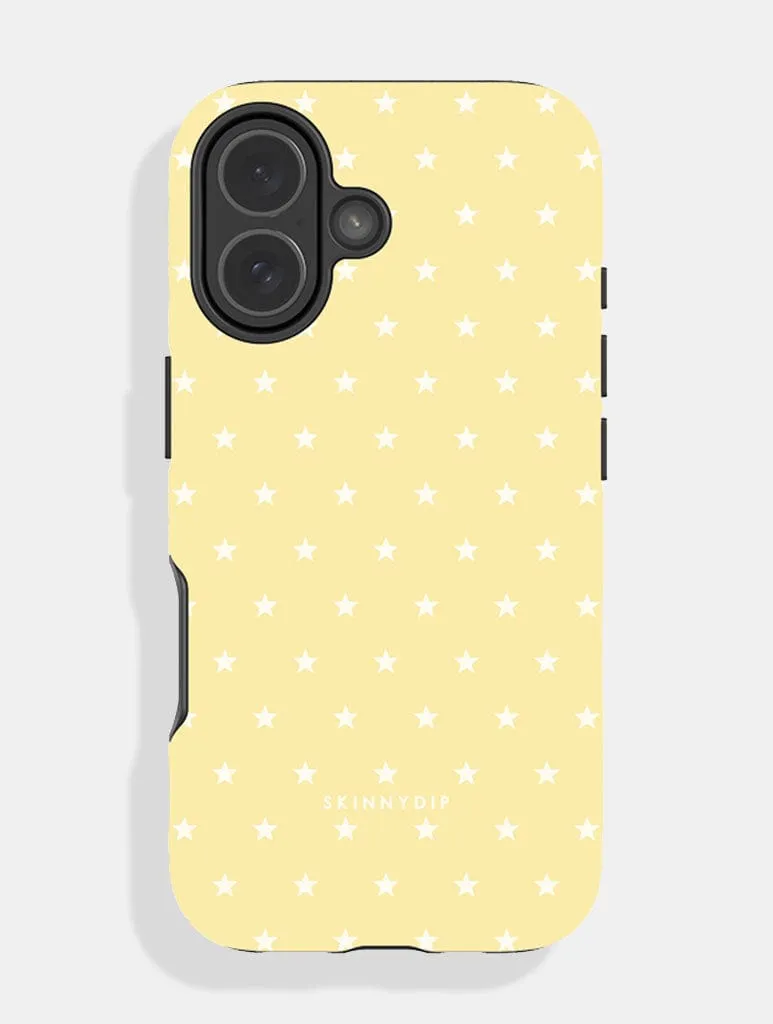 Mini Star Buttermilk Ultra Protective iPhone Case sold by Skinnydip London