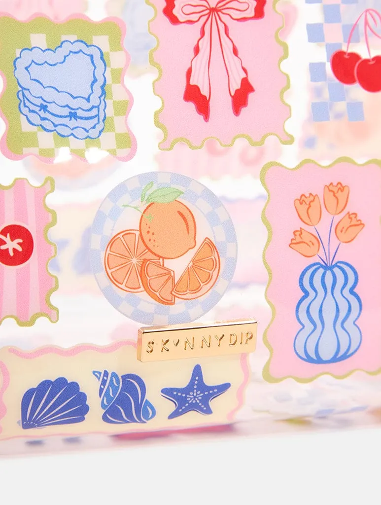 Patchwork Picnic Wash Bag sold by Skinnydip London product image thumbnail 5