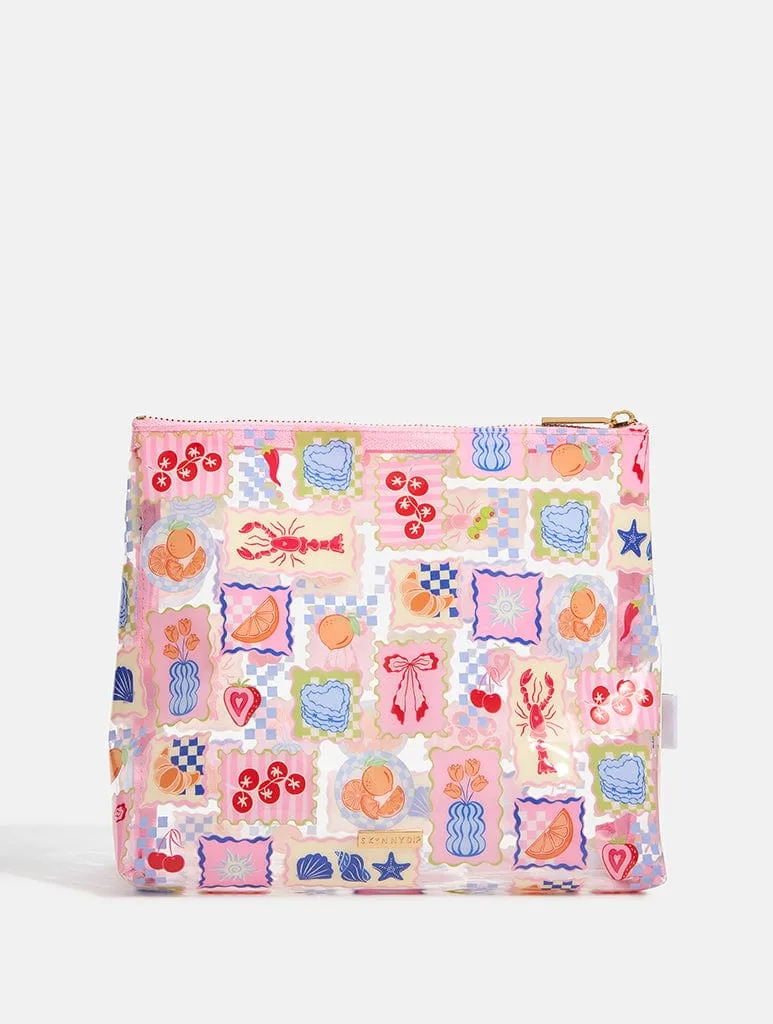 Patchwork Picnic Wash Bag sold by Skinnydip London product image thumbnail 2