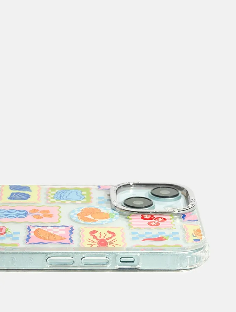 Patchwork Picnic Shock iPhone Case sold by Skinnydip London product image thumbnail 2