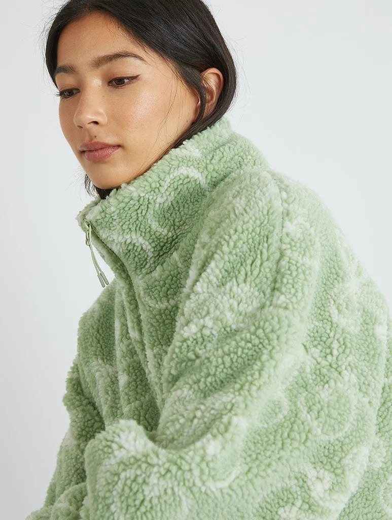 Cherry Borg Jacket sold by Skinnydip London product image thumbnail 3