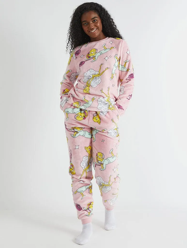 The Simpsons x Skinnydip Mr Burns Fleece Pyjama Set sold by Skinnydip London product image thumbnail 3