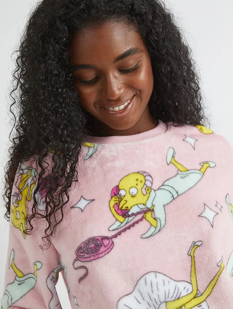 The Simpsons x Skinnydip Mr Burns Fleece Pyjama Set sold by Skinnydip London product image thumbnail 2