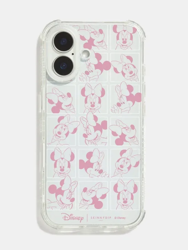 Disney Minnie Mouse Faces Shock iPhone Case sold by Skinnydip London