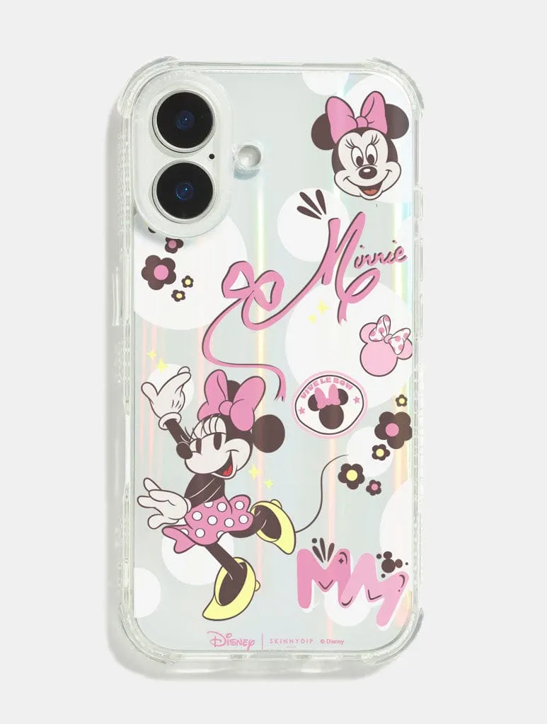 Disney Minnie Mouse Sticker Shock iPhone Case sold by Skinnydip London