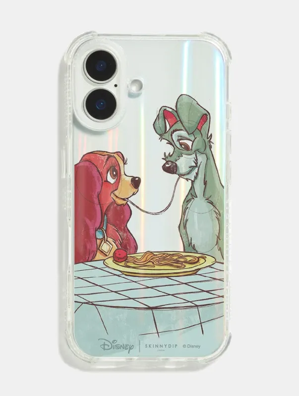 Disney Lady And The Tramp Spaghetti Shock iPhone Case sold by Skinnydip London