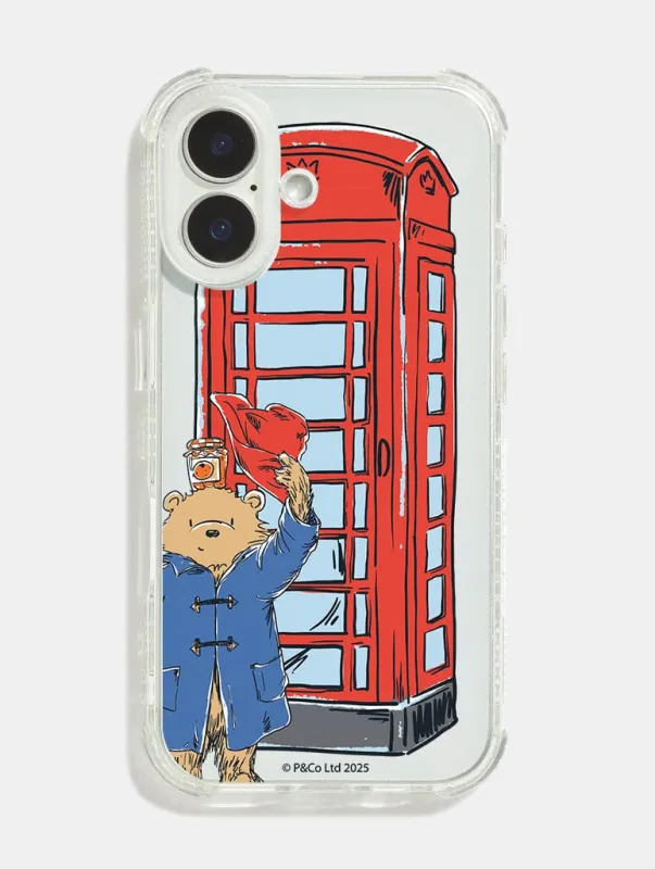 Paddington x Skinnydip Telephone Box Shock iPhone Case sold by Skinnydip London