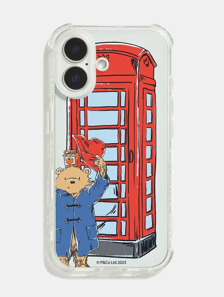 Paddington x Skinnydip Telephone Box Shock iPhone Case sold by Skinnydip London