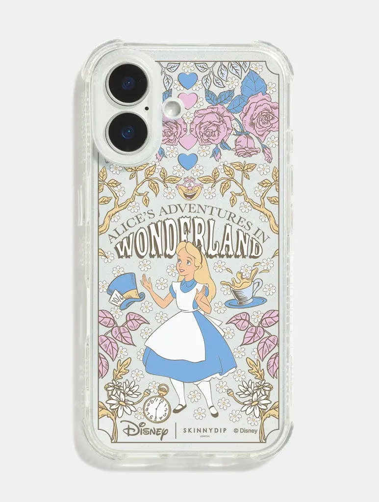 Disney Alice In Wonderland Book Shock iPhone Case sold by Skinnydip London