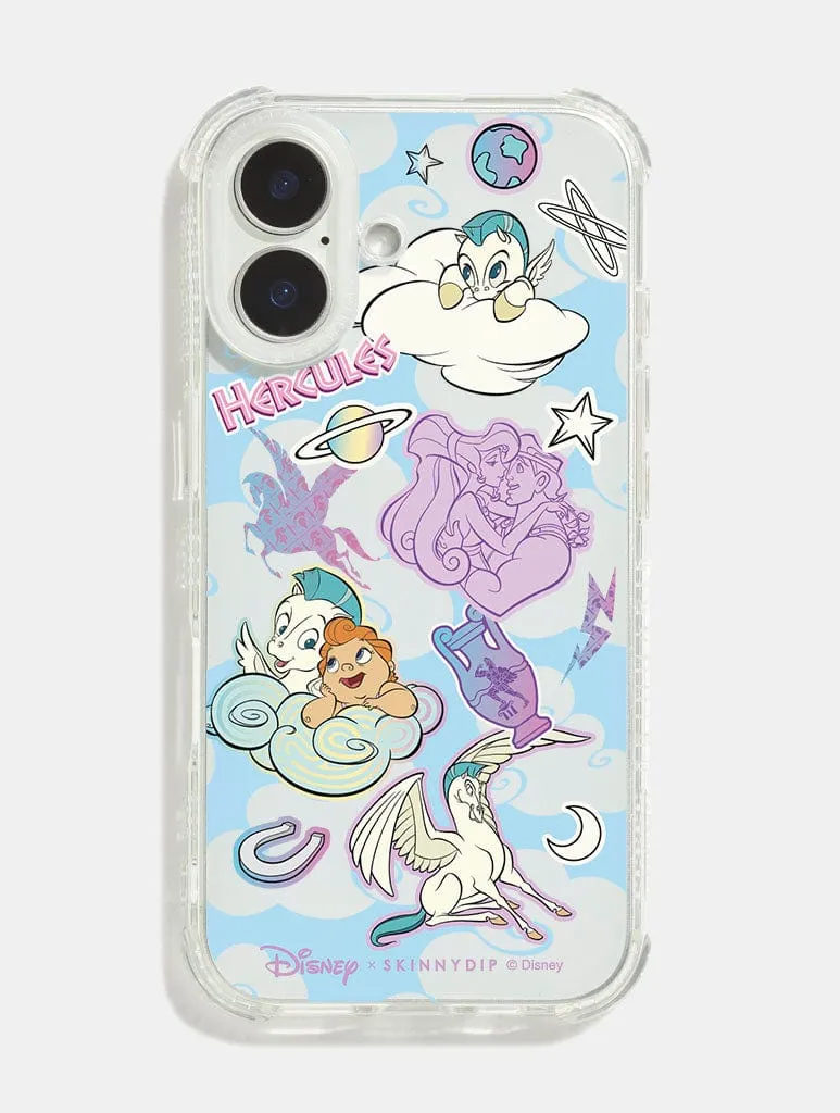 Disney Hercules Sticker Shock iPhone Case sold by Skinnydip London