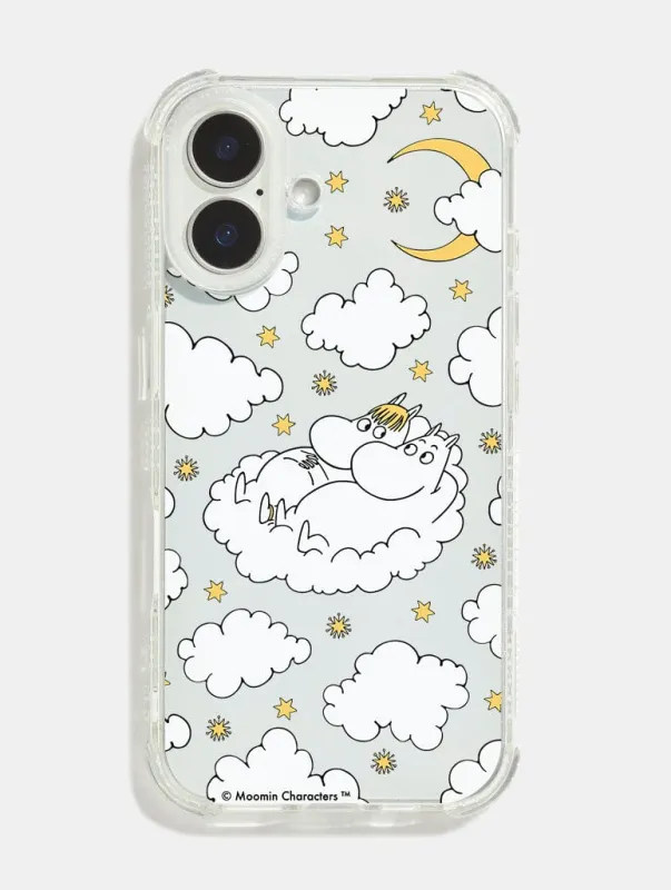 Skinnydip x Moomin Starry Clouds Shock iPhone Case sold by Skinnydip London