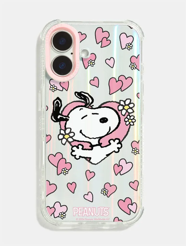 Peanuts x Skinnydip Snoopy Love Hearts Shock iPhone Case sold by Skinnydip London