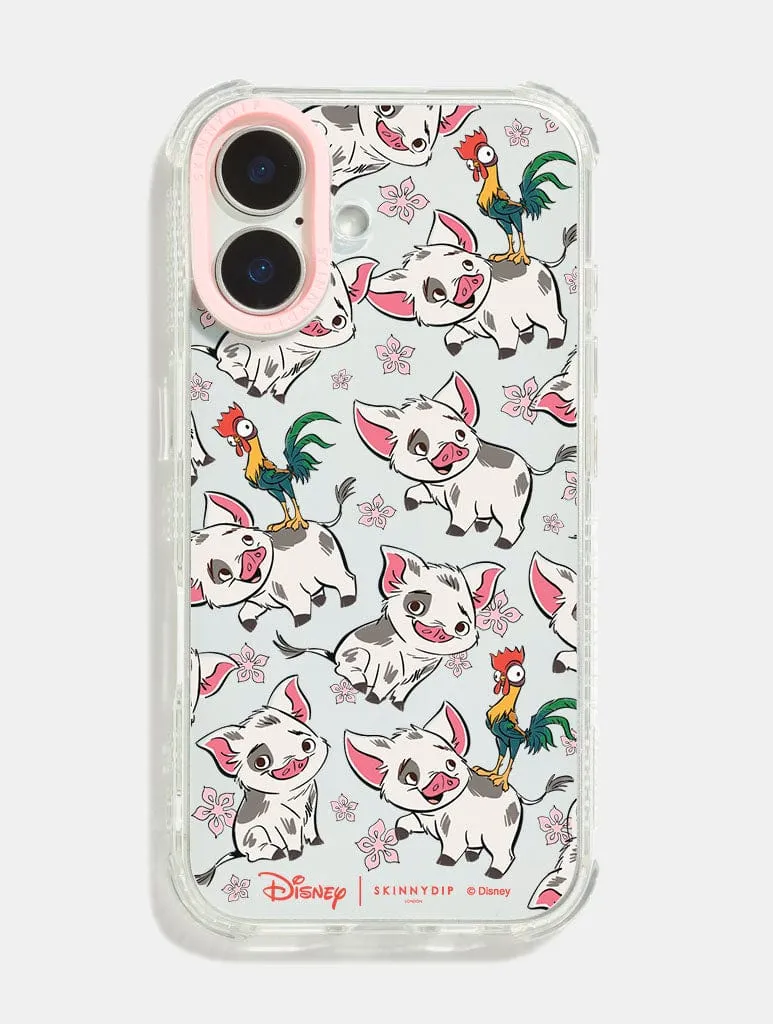 Disney Moana Pua Pig Shock iPhone Case sold by Skinnydip London