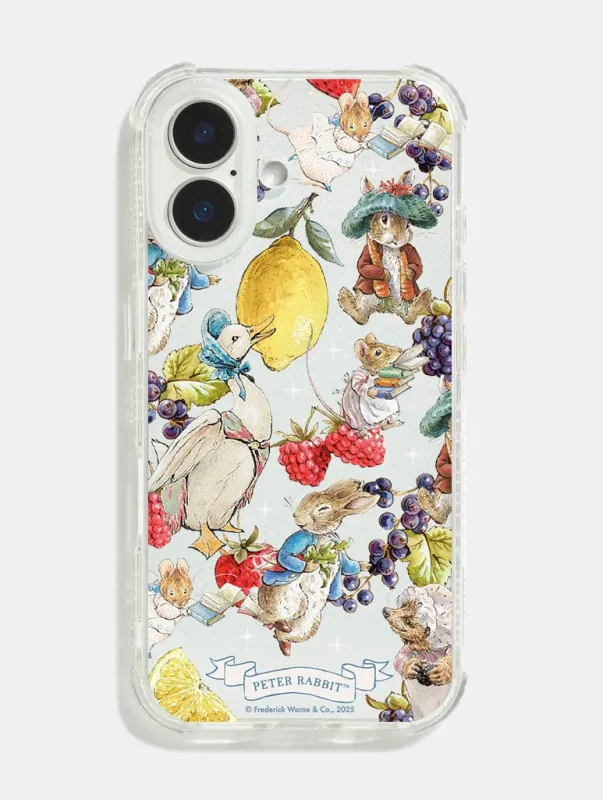 Peter Rabbit x Skinnydip Fruit And Friends Shock iPhone Case sold by Skinnydip London