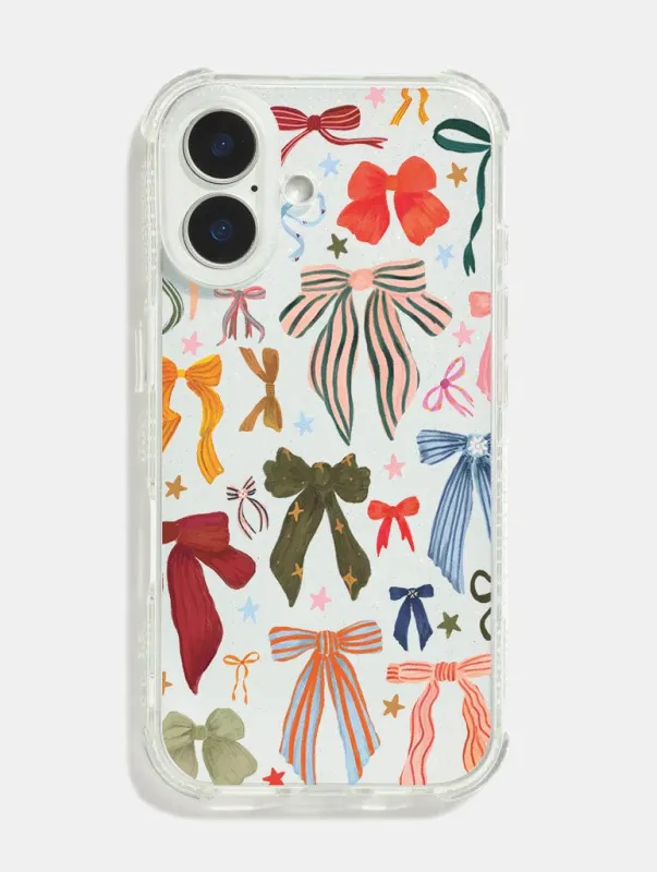Kate Fox x Skinnydip Bows Shock iPhone Case sold by Skinnydip London