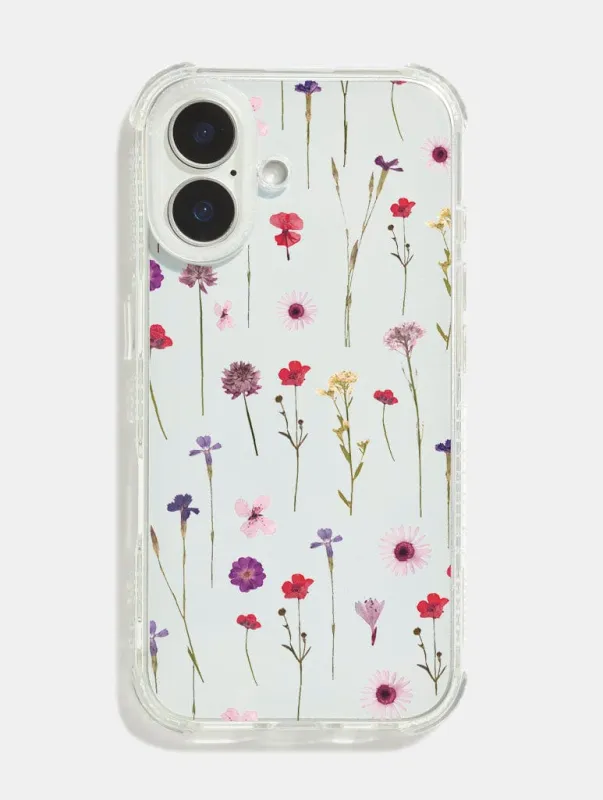 Floral Meadow Shock iPhone Case sold by Skinnydip London