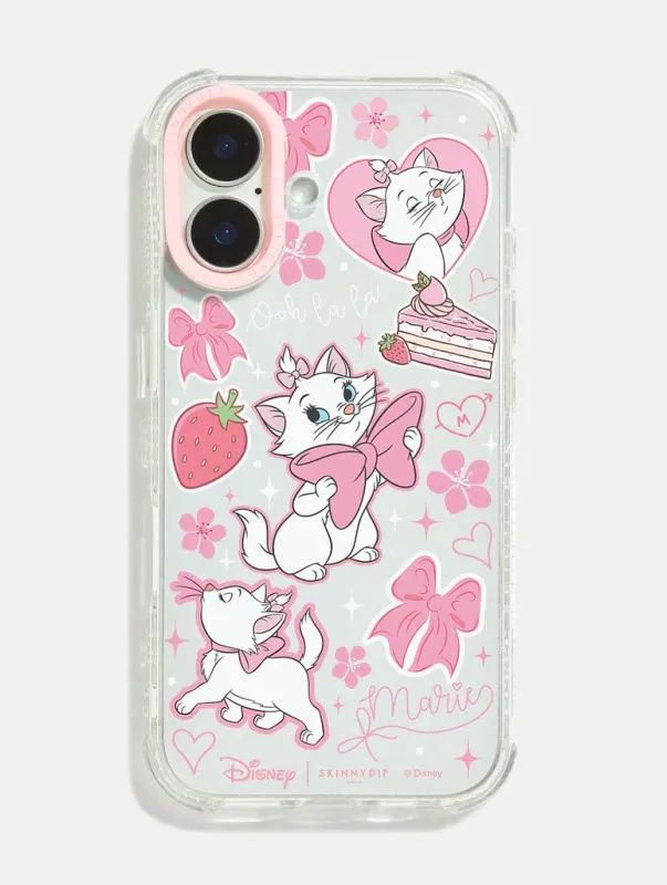 Disney Marie Coquette Shock iPhone Case sold by Skinnydip London