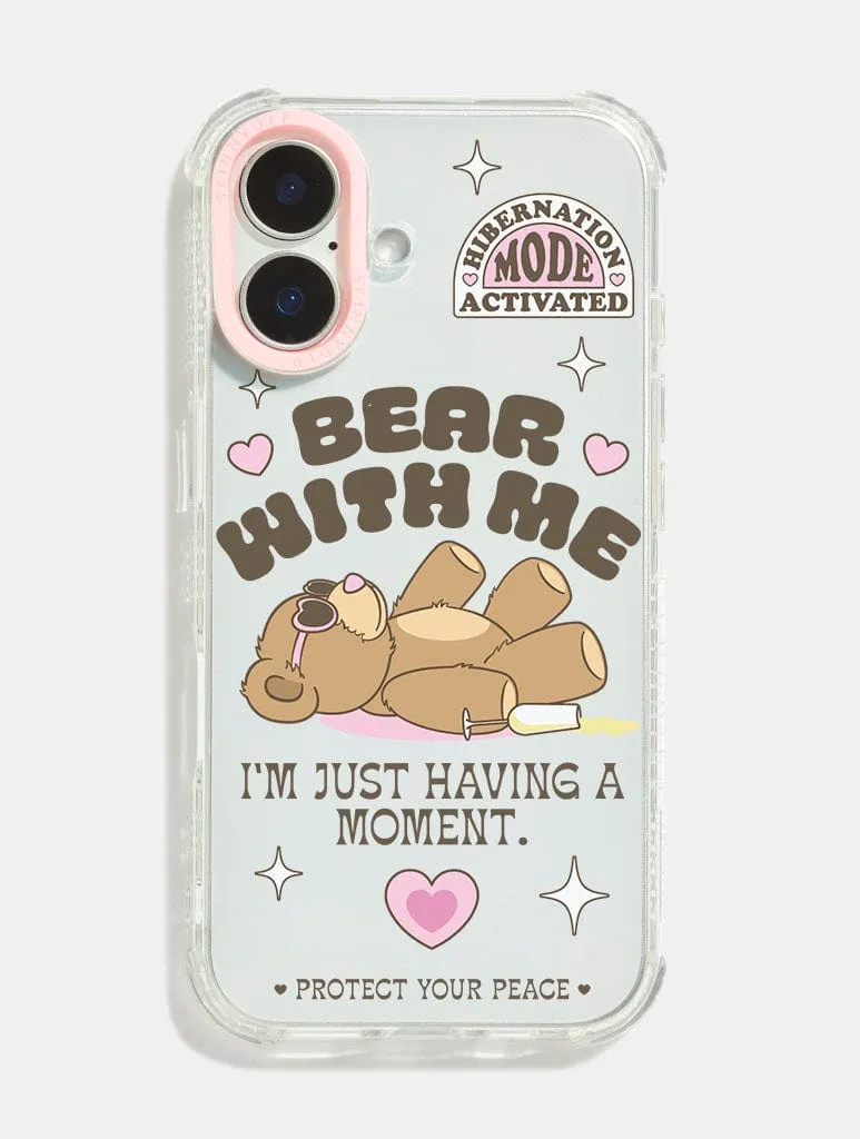 Bear With Me Shock iPhone Case sold by Skinnydip London