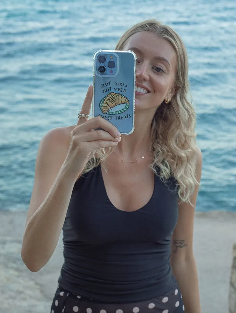 Lauren Emmett x Skinnydip Hot Girls Need Sweet Treats Shock iPhone Case sold by Skinnydip London product image thumbnail 3