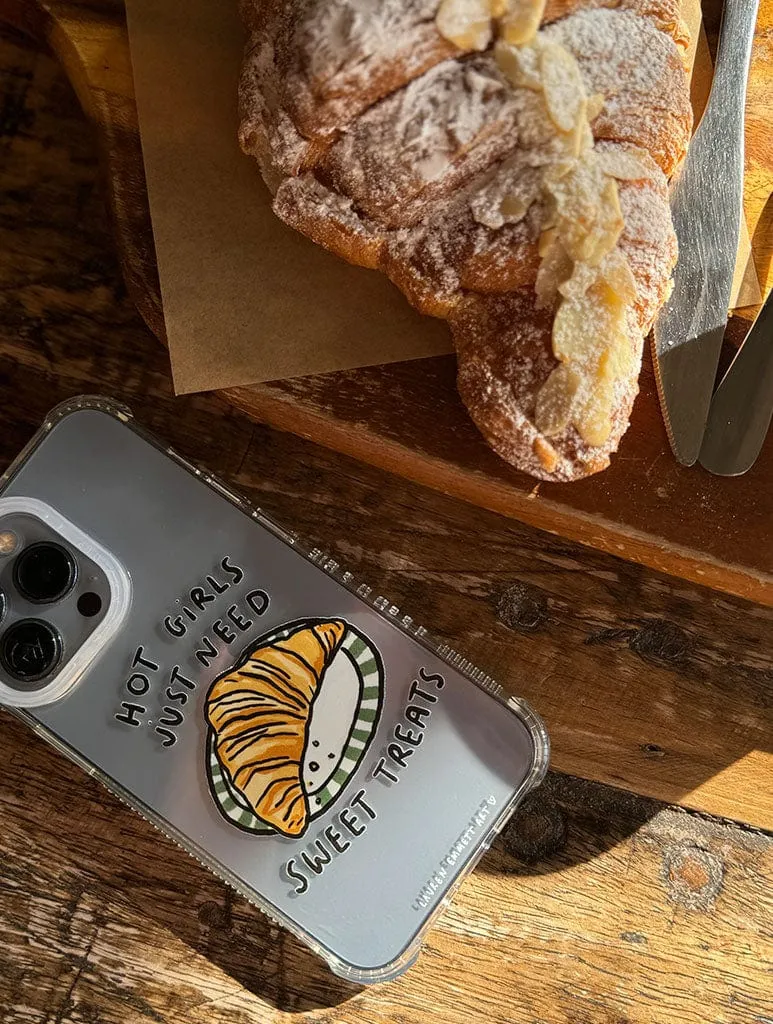 Lauren Emmett x Skinnydip Hot Girls Need Sweet Treats Shock iPhone Case sold by Skinnydip London product image thumbnail 2