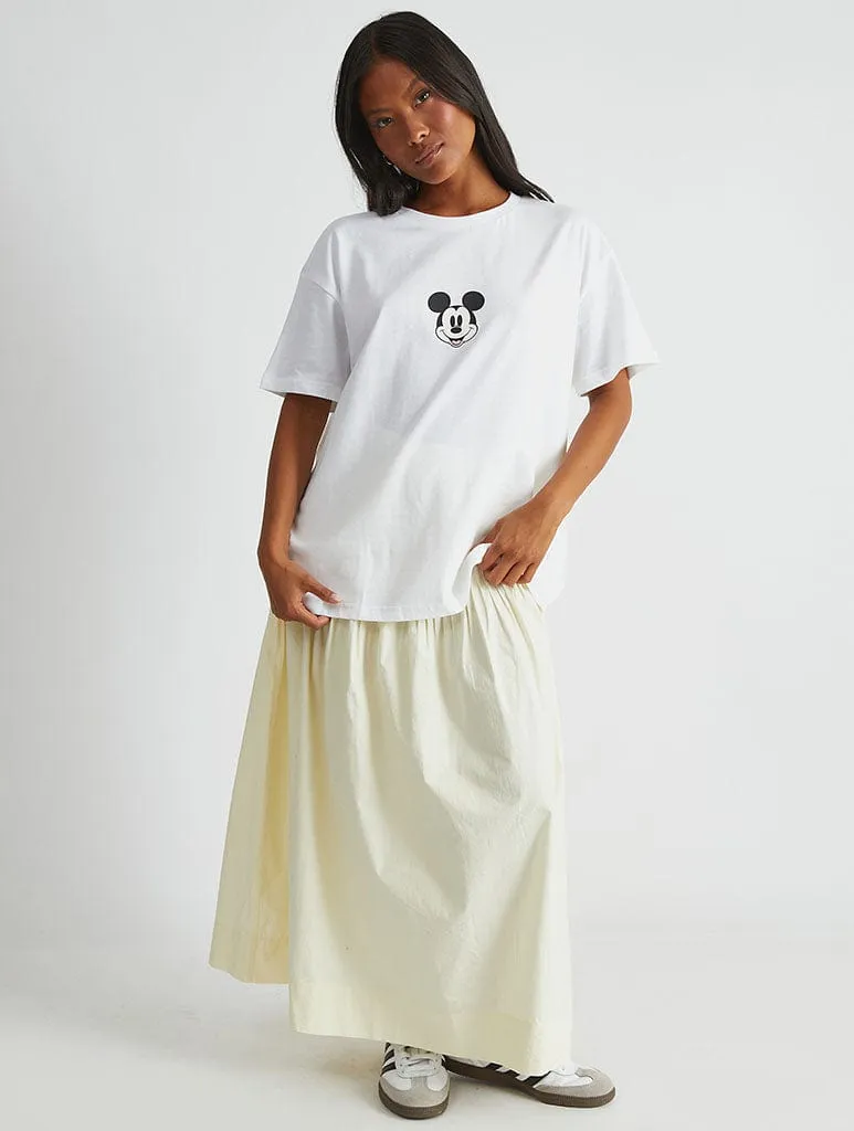 Disney Mickey And Friends T-Shirt In White sold by Skinnydip London product image thumbnail 4