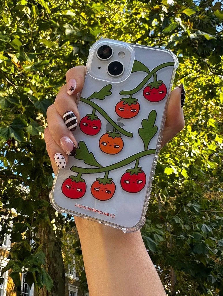 Lazy Cherry Club x Skinnydip Tomato Girl Shock iPhone Case sold by Skinnydip London product image thumbnail 2