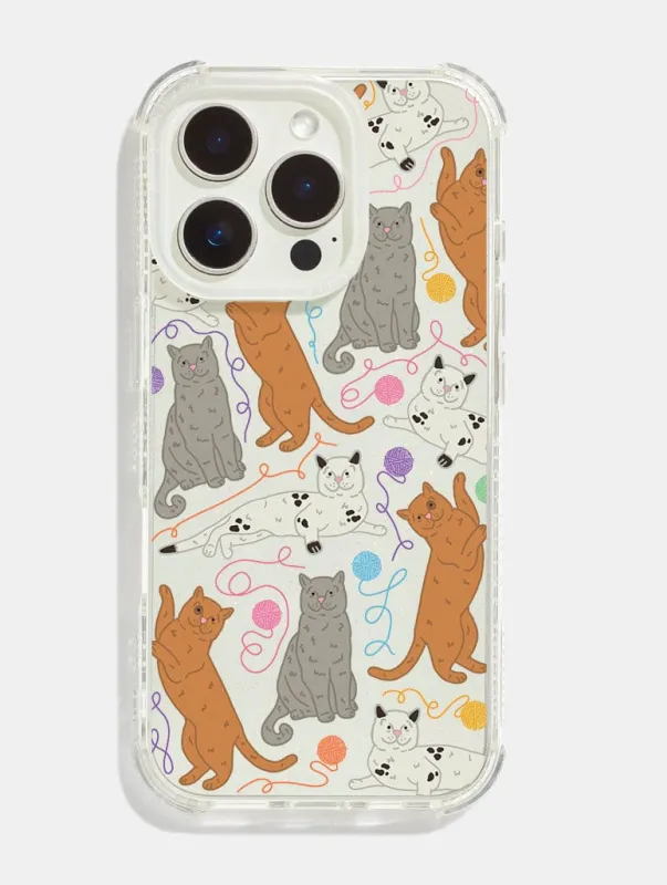 Katie Foylan x Skinnydip Cats Shock iPhone Case sold by Skinnydip London