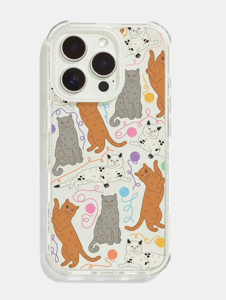 Katie Foylan x Skinnydip Cats Shock iPhone Case sold by Skinnydip London