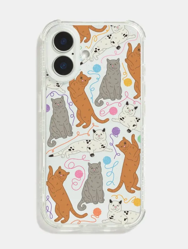 Katie Foylan x Skinnydip Cats Shock iPhone Case sold by Skinnydip London