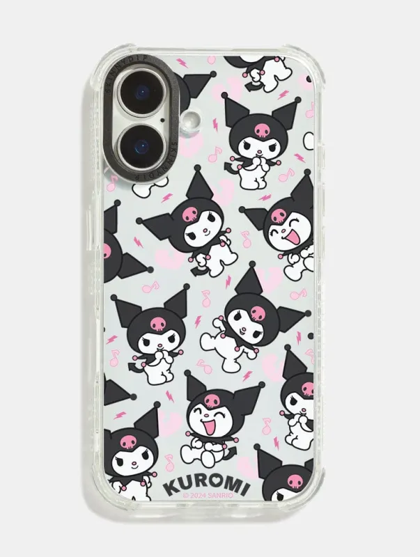 Hello Kitty x Skinnydip Kuromi Black Shock iPhone Case sold by Skinnydip London