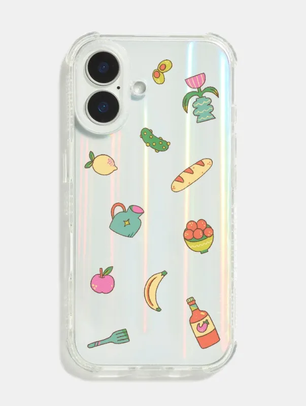 Sam Buttrick x Skinnydip Summer Picnic Shock iPhone Case sold by Skinnydip London