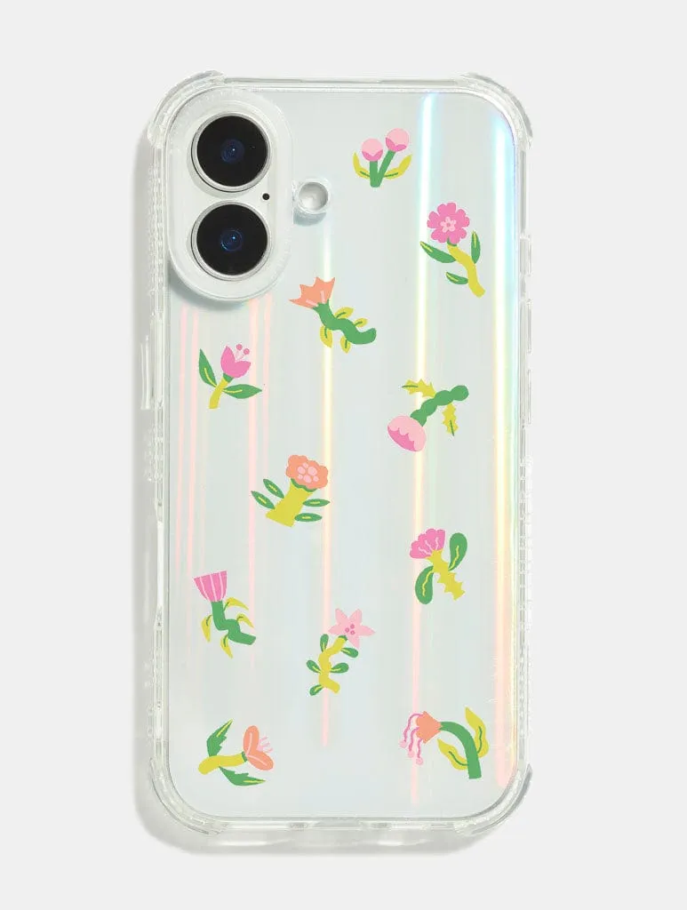 Sam Buttrick x Skinnydip Funky Flowers Shock iPhone Case sold by Skinnydip London