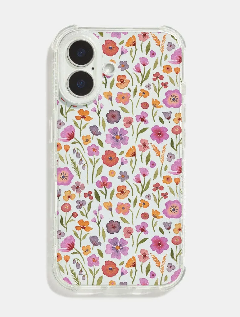 Anna Lau x Skinnydip Blush Bloom Shock iPhone Case sold by Skinnydip London