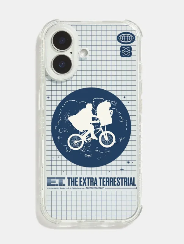 E.T. x Skinnydip Bicycle Grid Shock iPhone Case made by Skinnydip London