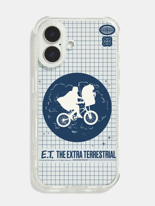E.T. x Skinnydip Bicycle Grid Shock iPhone Case sold by Skinnydip London