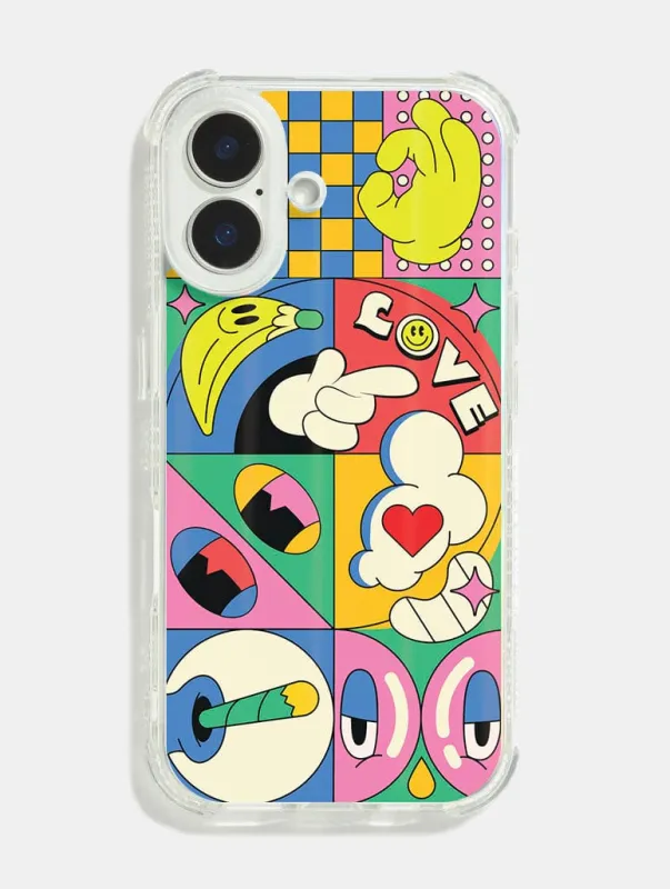 Ovcharka x Skinnydip Love Icon Shock iPhone Case sold by Skinnydip London