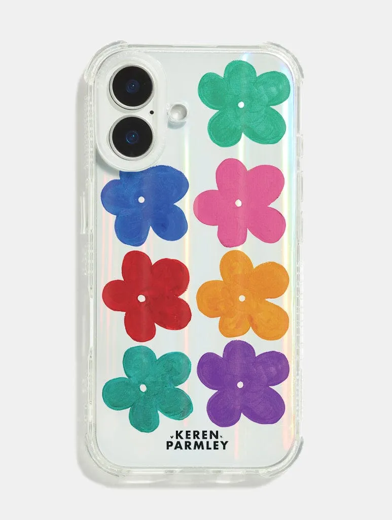 Keren Parmley x Skinnydip Pop Flower Shock iPhone Case sold by Skinnydip London