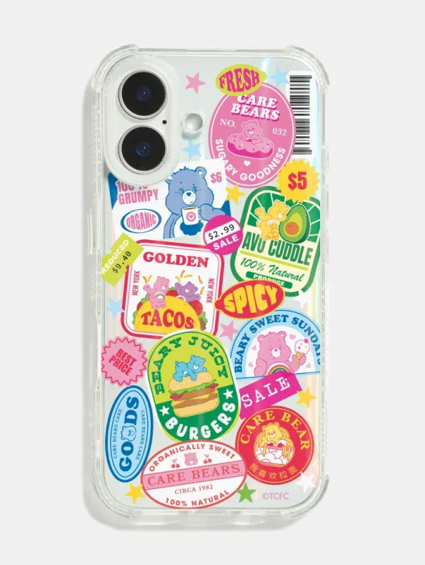 Care Bears x Skinnydip Foodie Sticker Shock iPhone Case sold by Skinnydip London