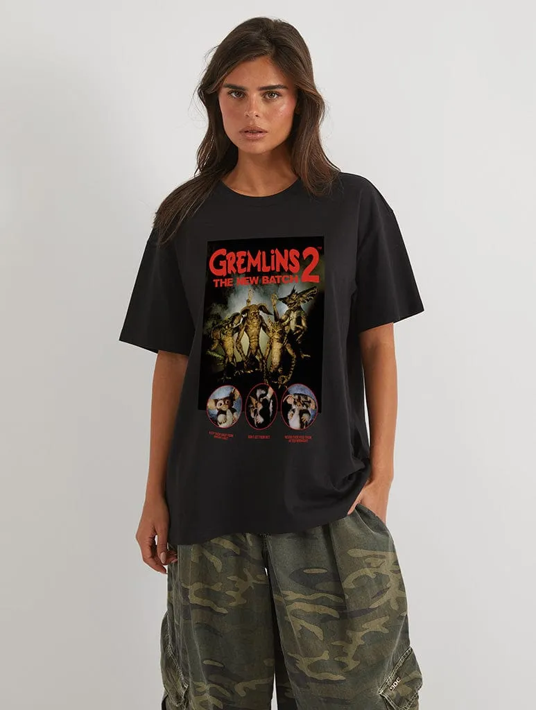 Gremlins 2 Poster T-Shirt In Black sold by Skinnydip London