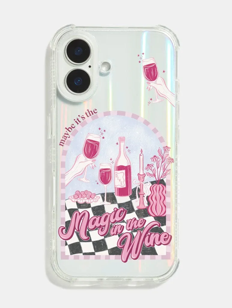 Magic In The Wine Shock iPhone Case sold by Skinnydip London