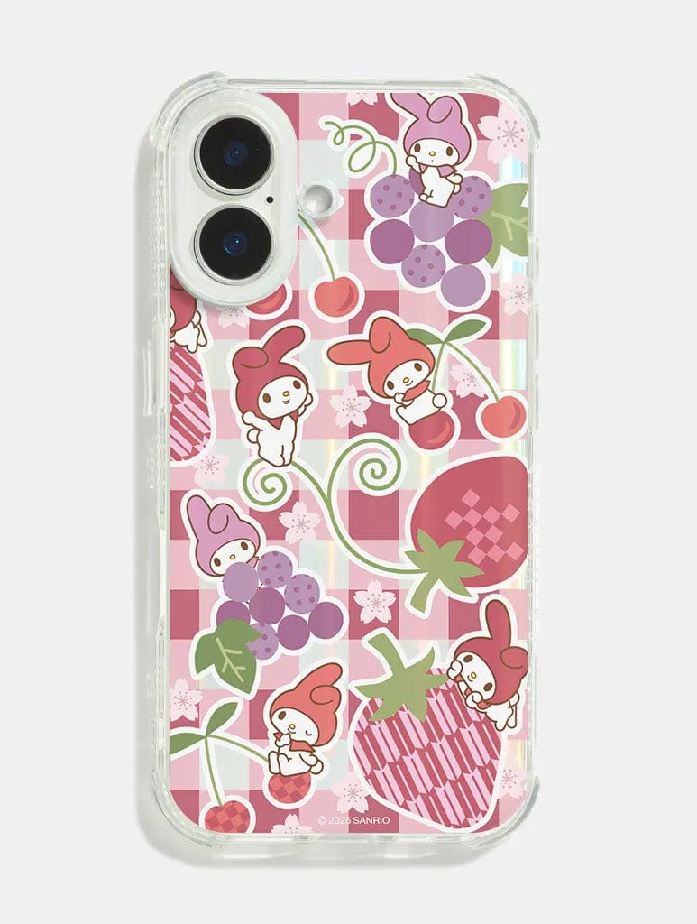 Hello Kitty x Skinnydip My Melody Fruit Picnic Shock iPhone Case sold by Skinnydip London