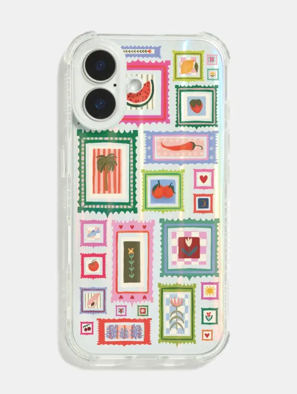 Kate Fox x Skinnydip Stamps Shock iPhone Case sold by Skinnydip London