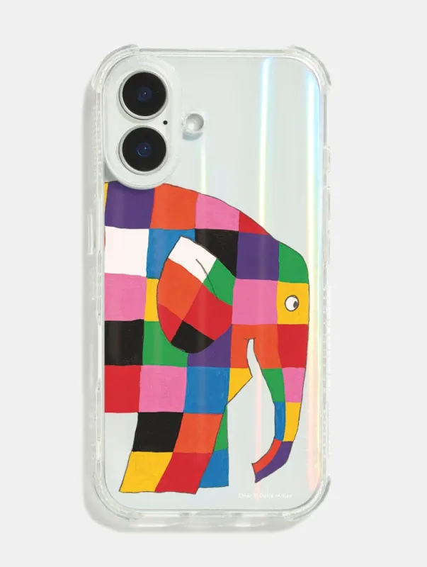 Elmer The Elephant Shock iPhone Case sold by Skinnydip London