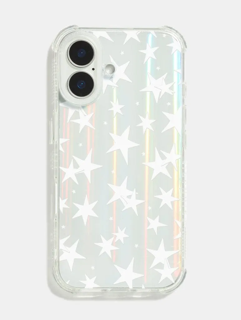 White Stars Shock iPhone Case sold by Skinnydip London