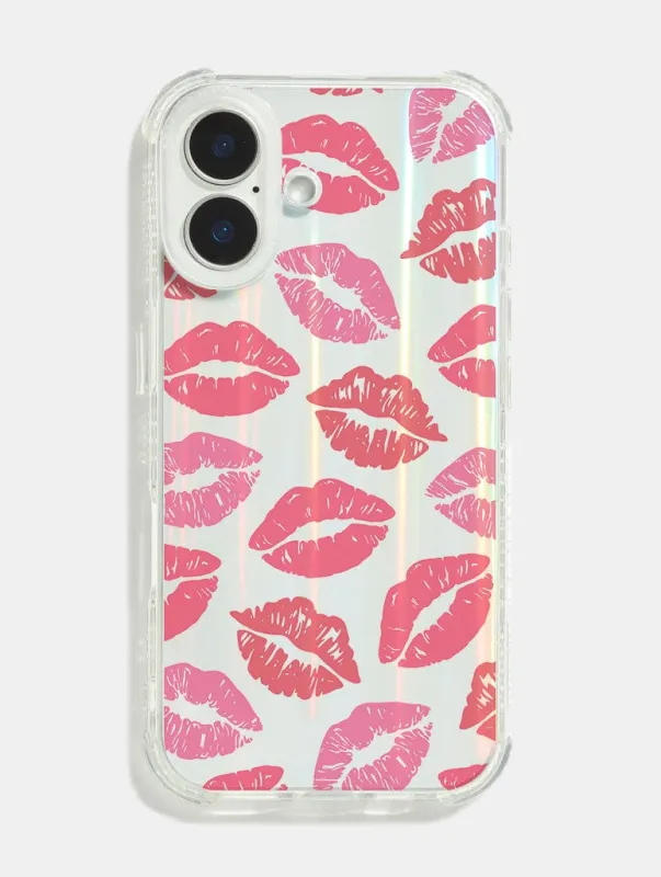 Kisses Shock iPhone Case sold by Skinnydip London