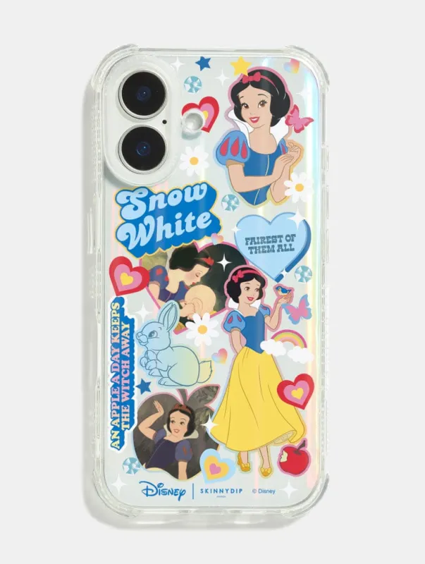 Disney Snow White Sticker Shock iPhone Case sold by Skinnydip London