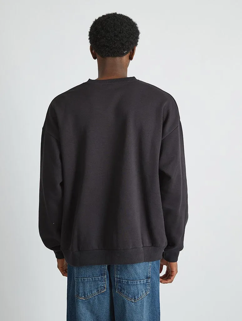 Disney Donald Duck Sweatshirt In Black sold by Skinnydip London product image thumbnail 3